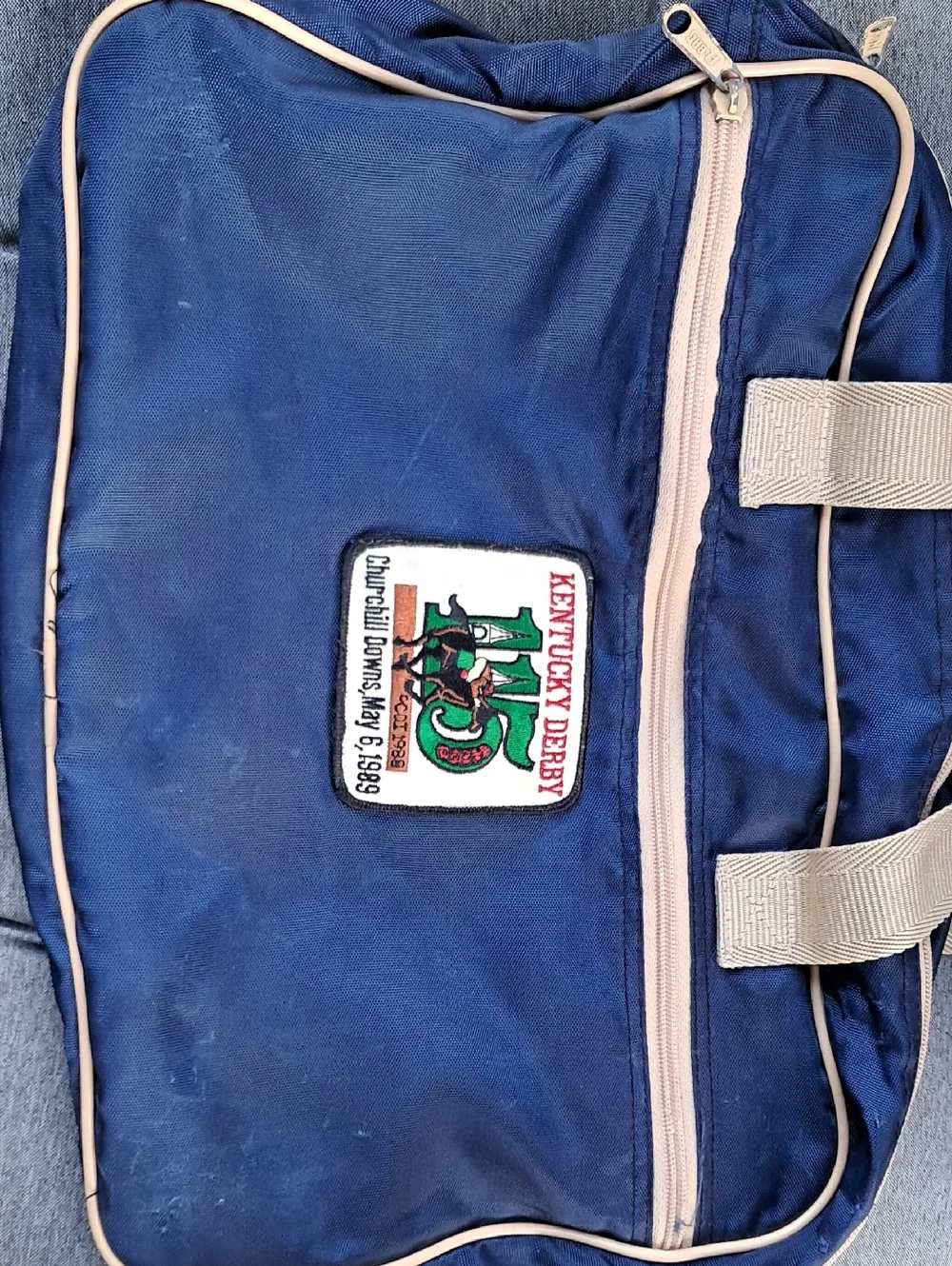 RARE VINTAGE 1989 Kentucky derby nylon bag